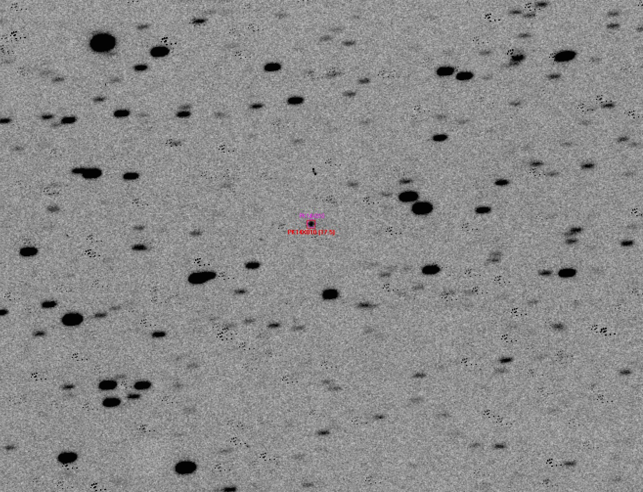 Cometa P/2014 X1 ELENIN