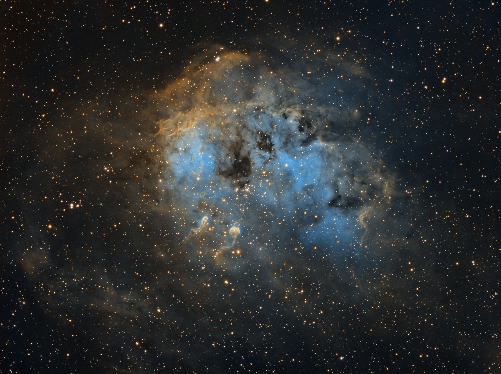 IC410 y Cúmulo NGC 1893